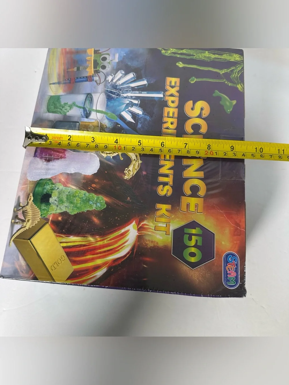 150 Experiment STEM Science Kit For Kids Chemistry Volcano Educational Magic NIB